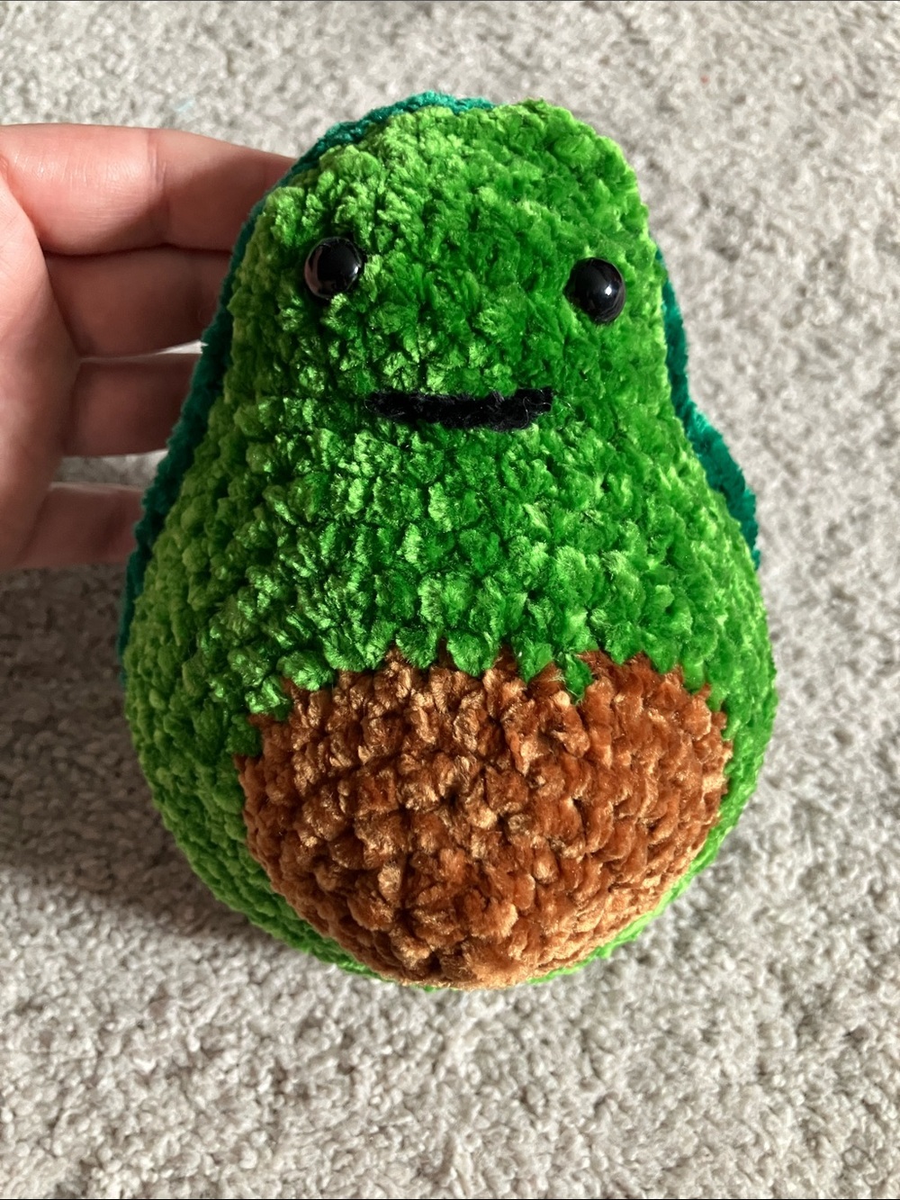 Avocado Crochet 8x5 🥑